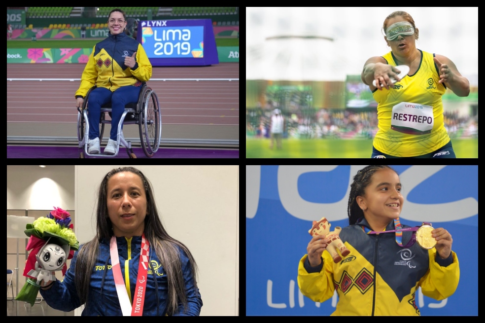 Las mujeres que han hecho historia en el deporte paralímpico colombiano