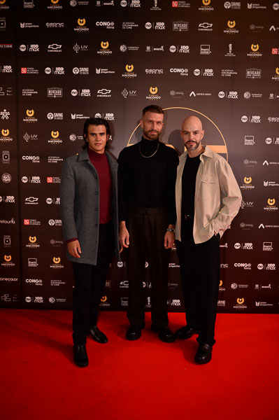 Jorge Andrés Tobón, Ezra Axelrod y David Restrepo
