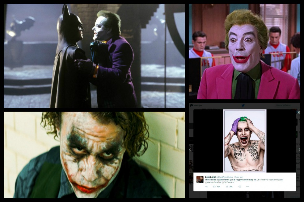 Actores que han interpretado al Guasón en el cine