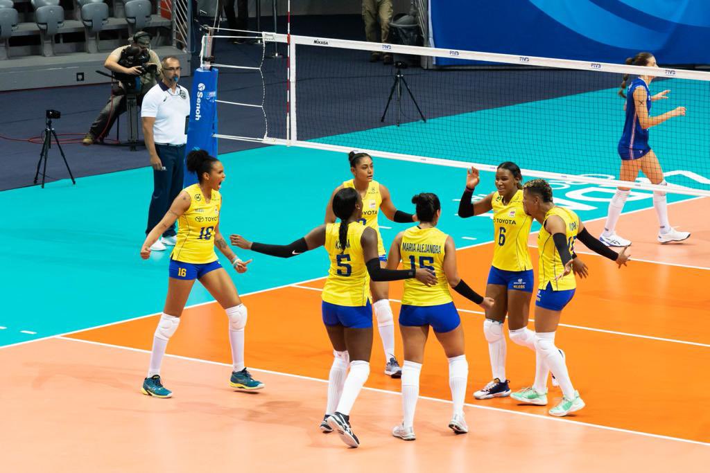 Colombia debutó con victoria en la Copa Panamericana de Voleibol