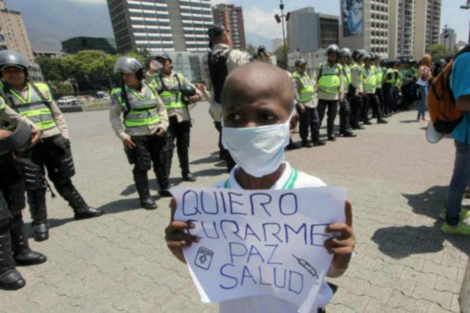Murió el niño venezolano que protestó por medicinas para su tratamiento