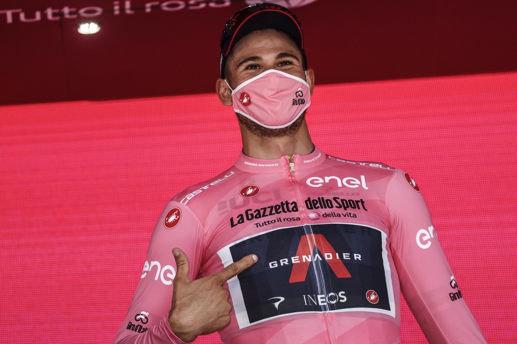 Filippo Ganna triunfó en la primera etapa del Giro de Italia 2020
