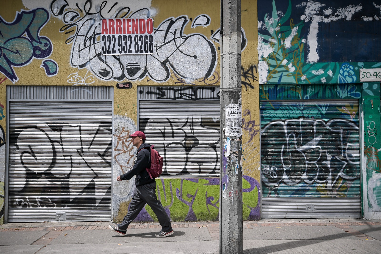 Así sufren los comerciantes los cierres en la Caracas, por las obras del Metro