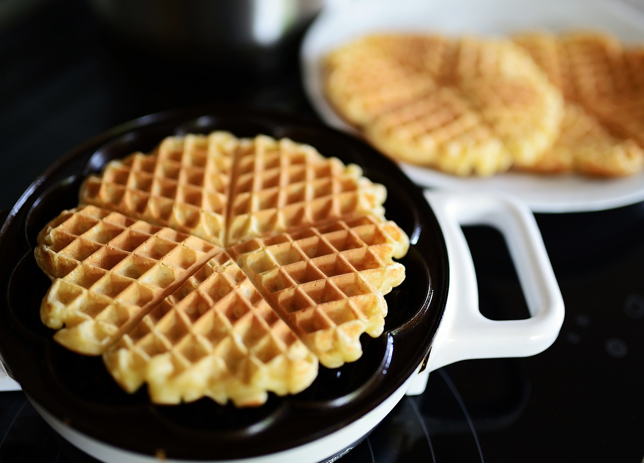 Aquí está la receta para hacer “waffles” de arroz