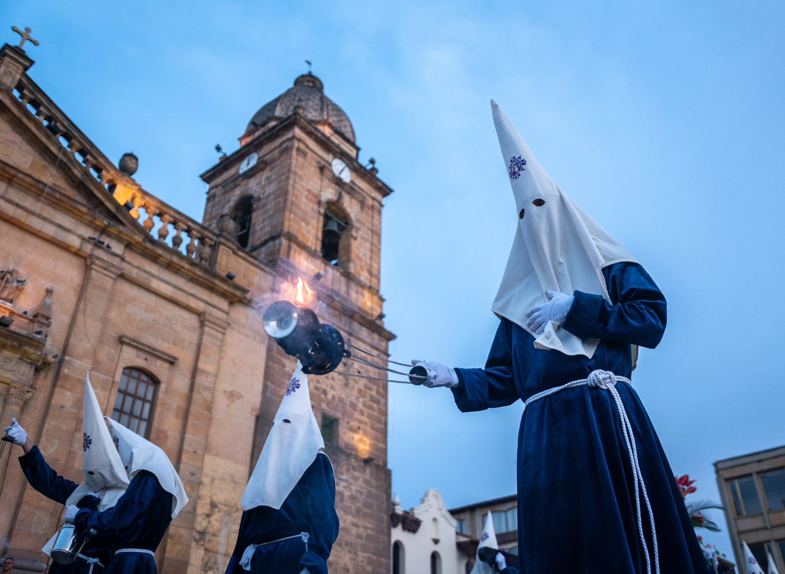 Semana Santa en Tunja, procesión de Jueves Santo.