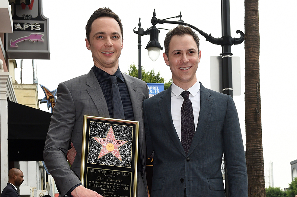 Actor Jim Parsons se casó con Todd Spiewak