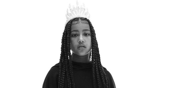 Hija de Kim Kardashian y Kayne West hace su primera entrevista a sus 10 años
