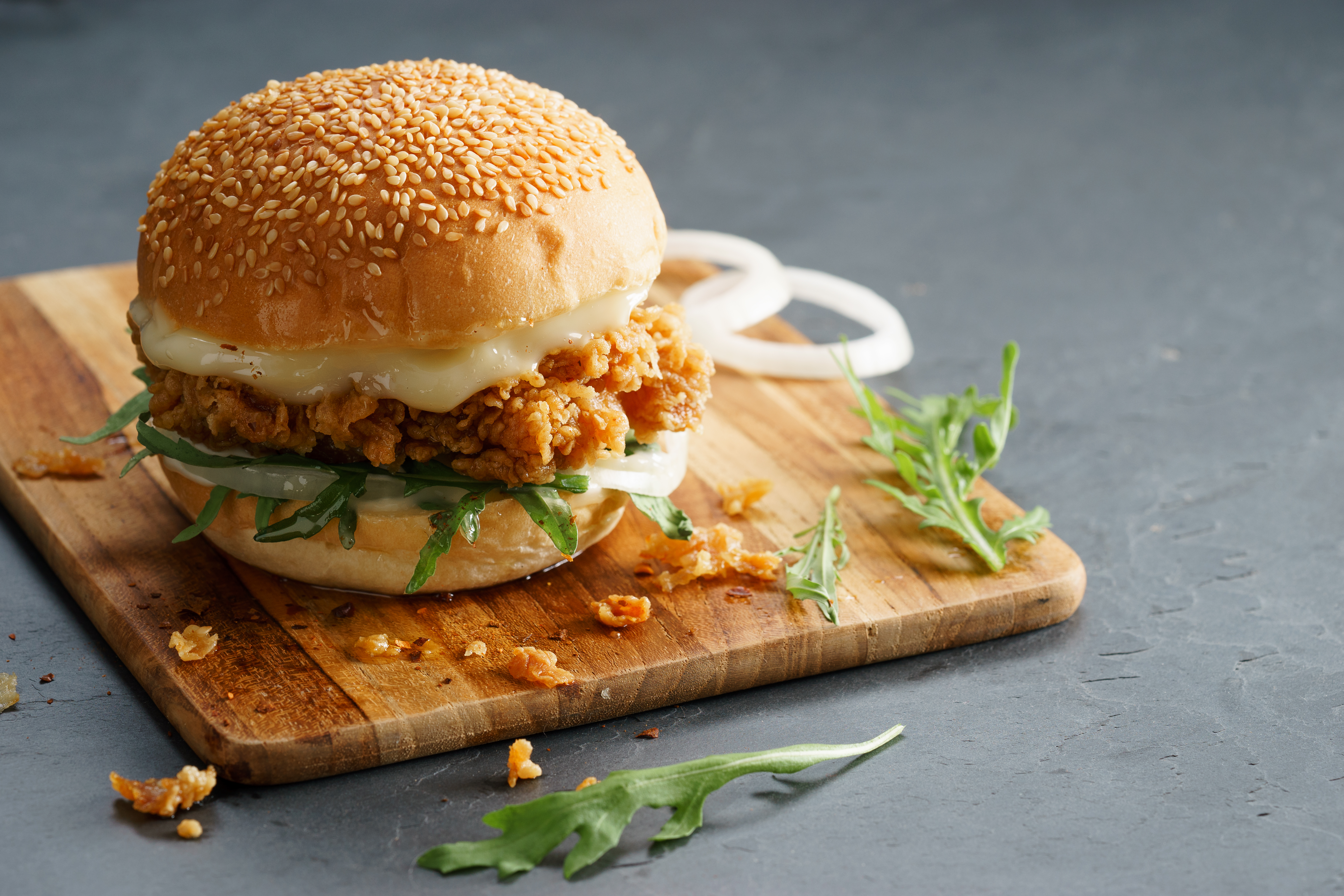 Hamburguesa de pollo