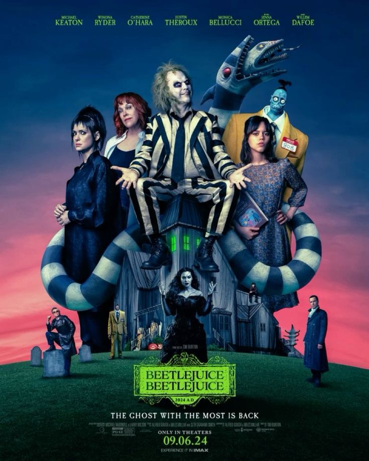 Actuación de Jenna Ortega en Beetlejuice 2