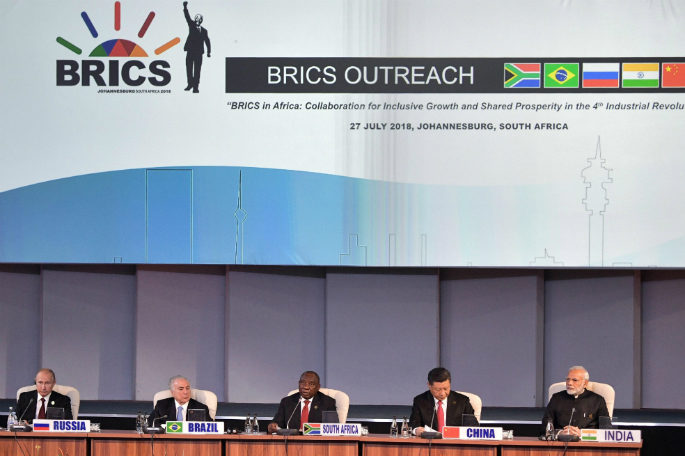 Los BRICS hacen frente contra la guerra comercial