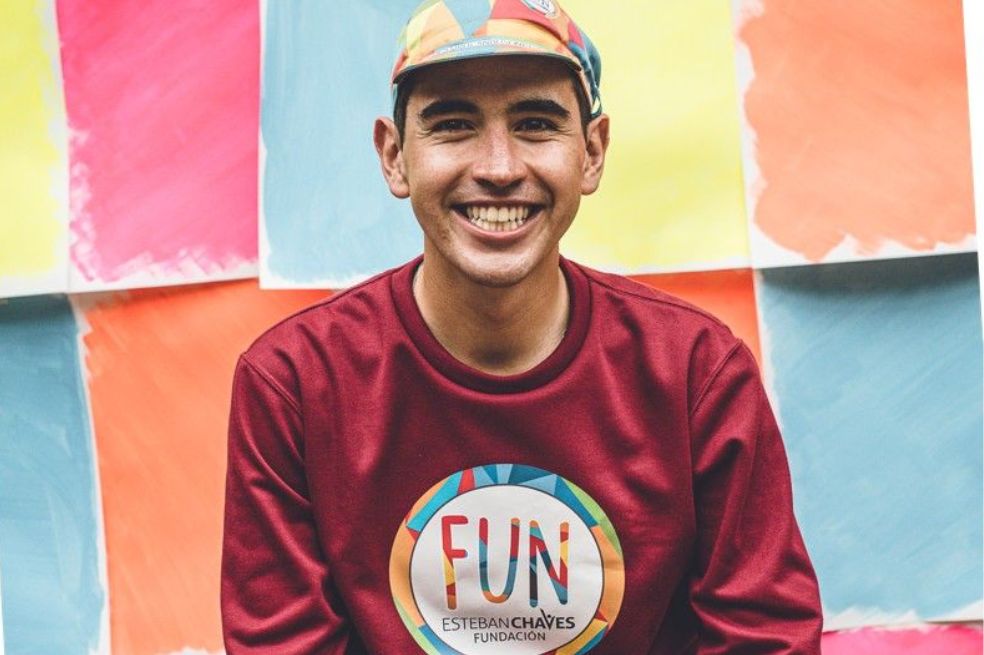 Bryan Chaves, listo para representar a Colombia.