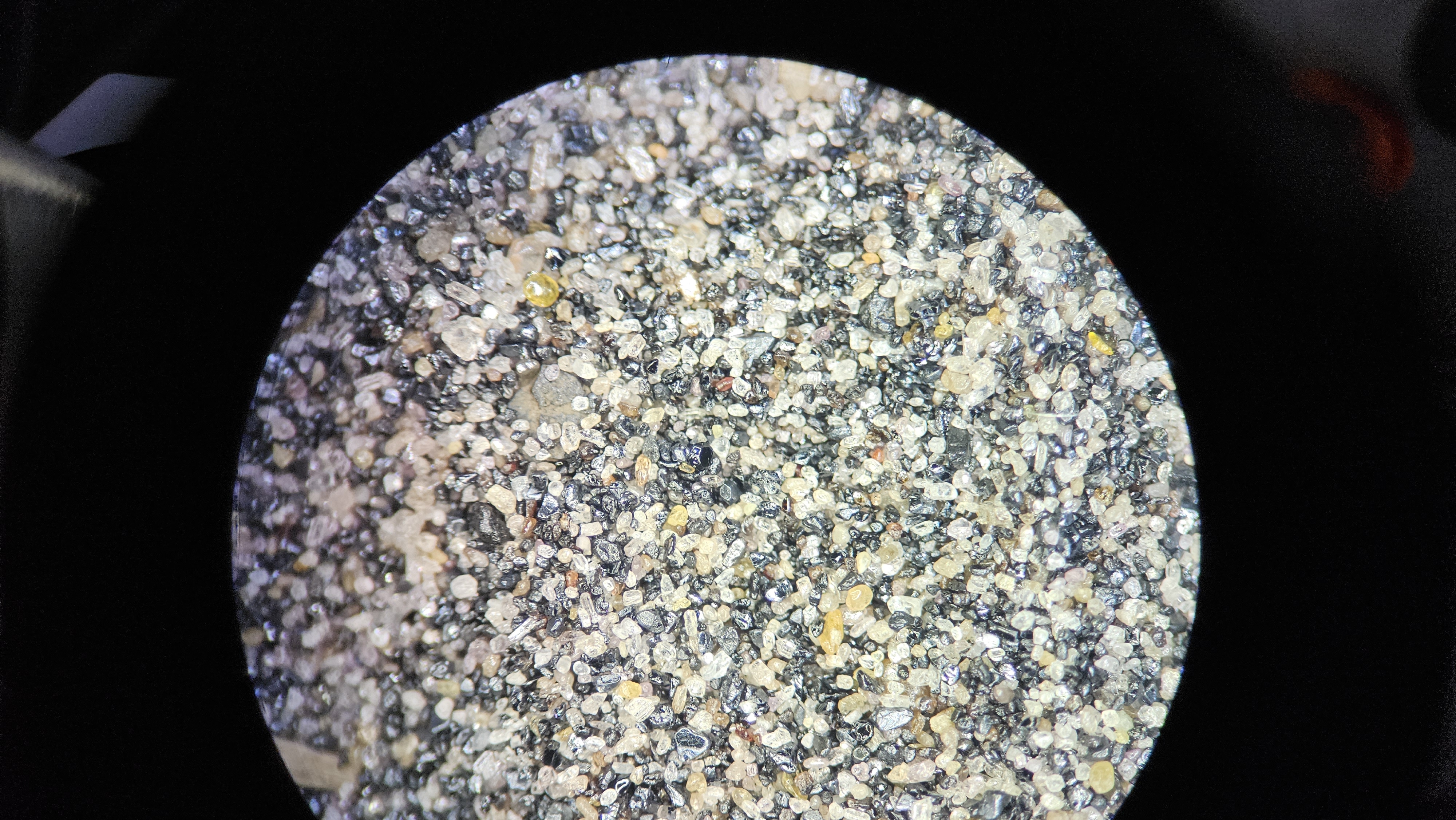 Minerales en el microscopio