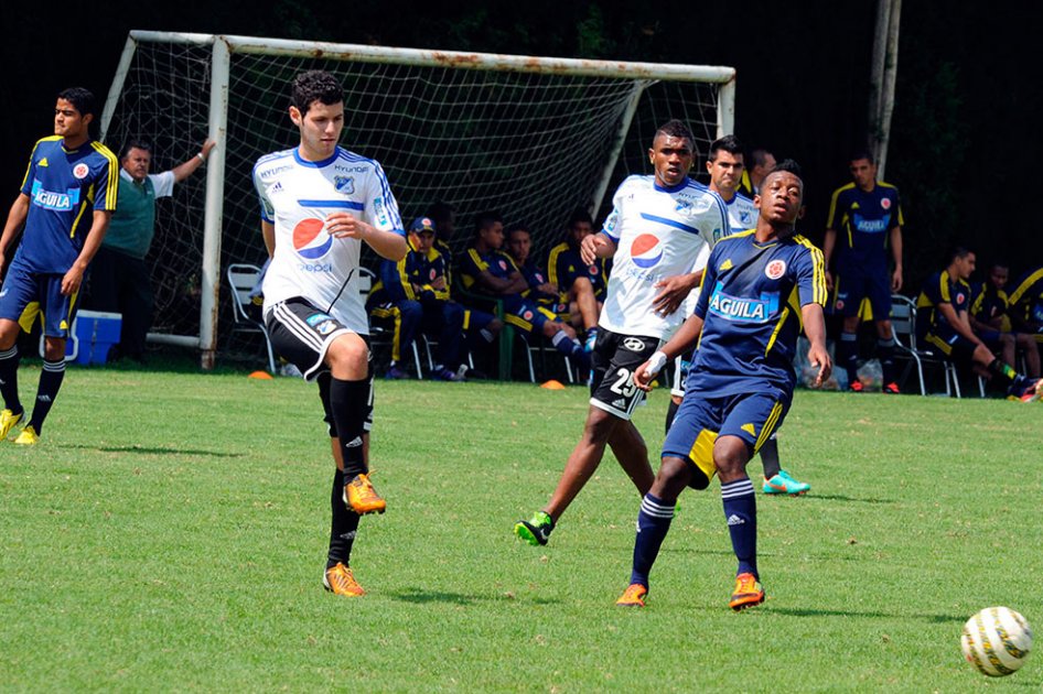 Millonarios venció en juego amistoso a la Selección Colombia Sub-20
