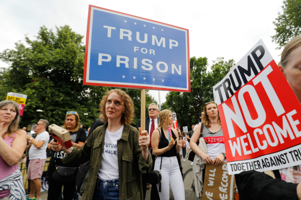 En Reino Unido reciben a Trump con ‘American Idiot’ de Green Day
