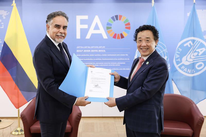 Armando Benedetti asumió oficialmente como embajador de Colombia ante la FAO