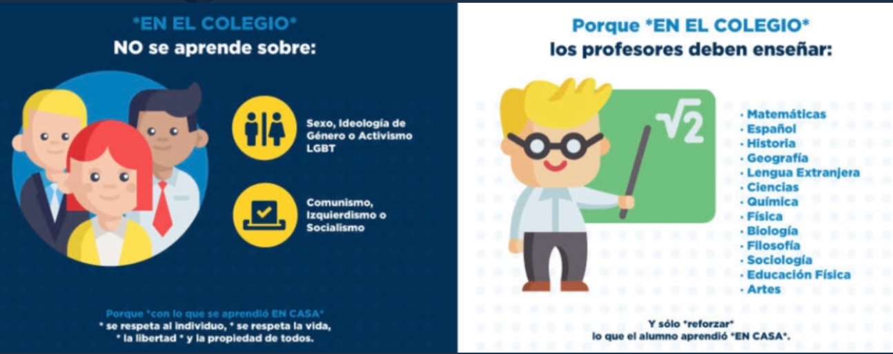 Esta es la parte del comunicado que generó indignación entre los exalumnos.