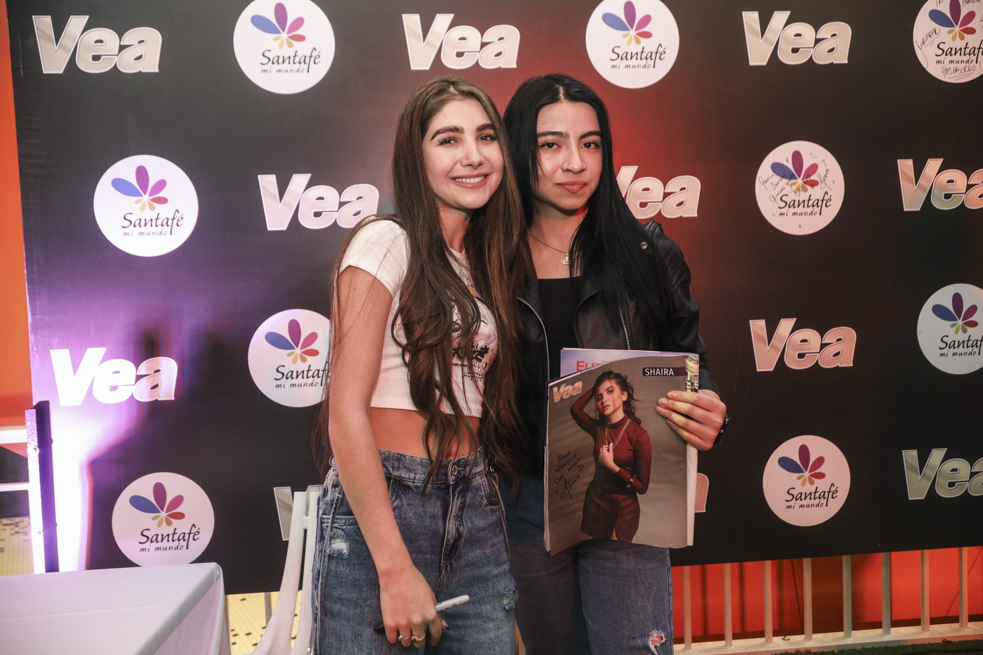 Shaira conquistó a los visitantes del Santafé con su carisma y talento vocal