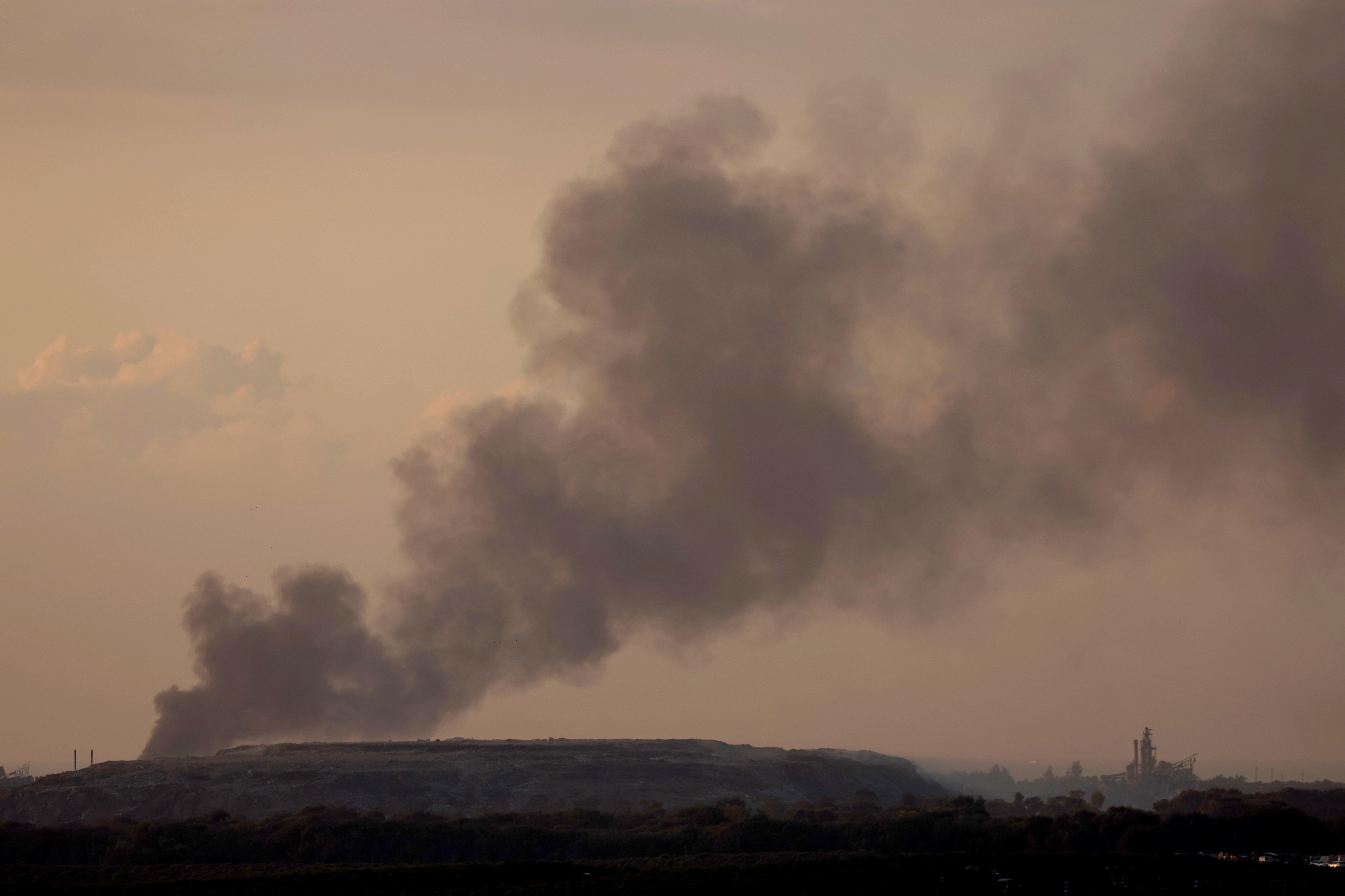 Israel atacó un “punto central operativo” de la infraestructura de Hamás en Gaza