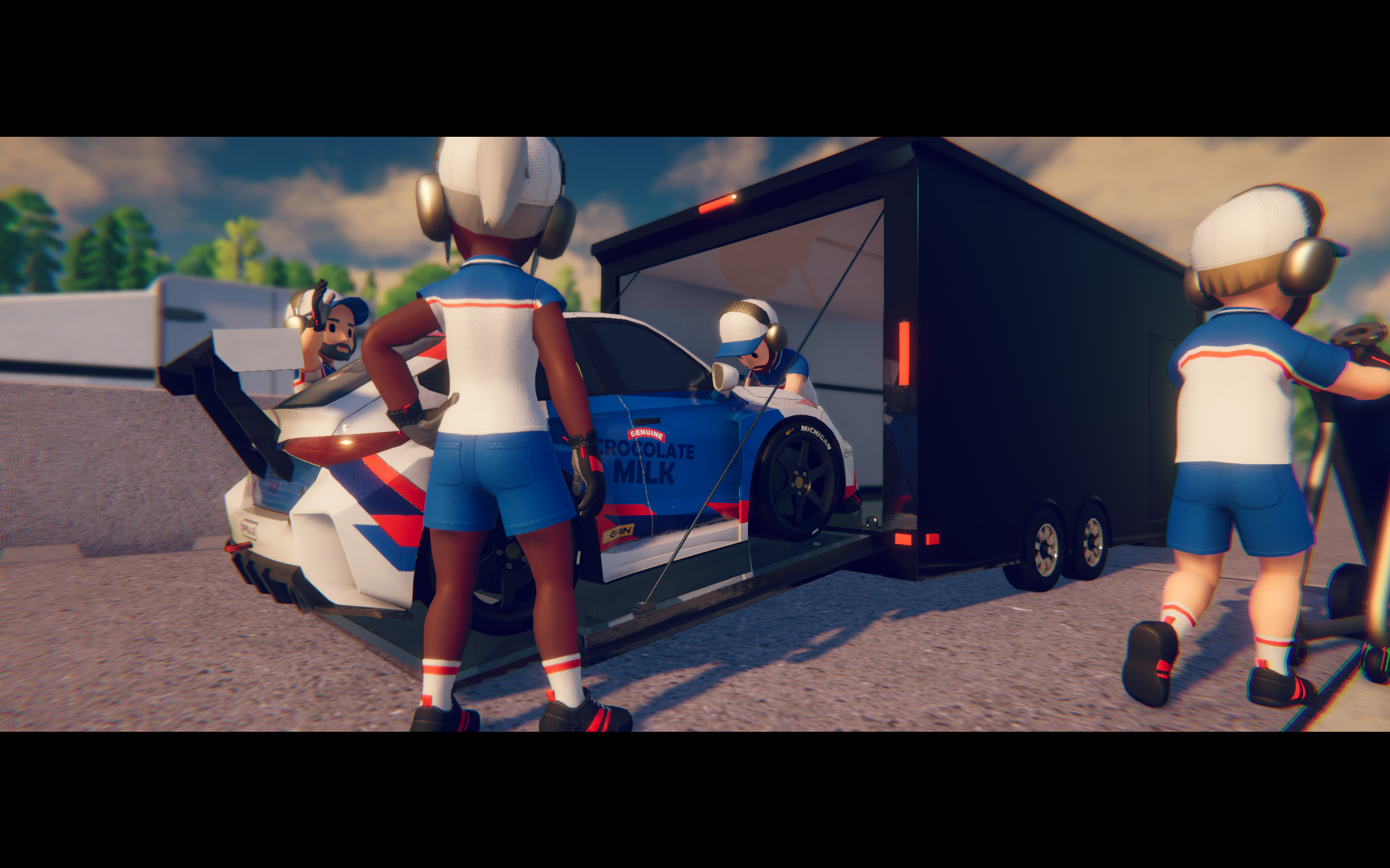 A iRacing Arcade no le hacen falta gráficos apasionantes ni colores vibrantes para cumplir con el objetivo de emocionar.