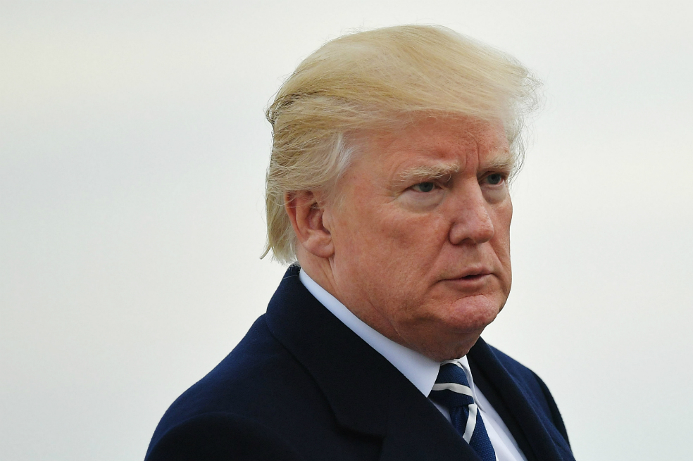 Donald Trump, presidente de Estados Unidos.  / AFP