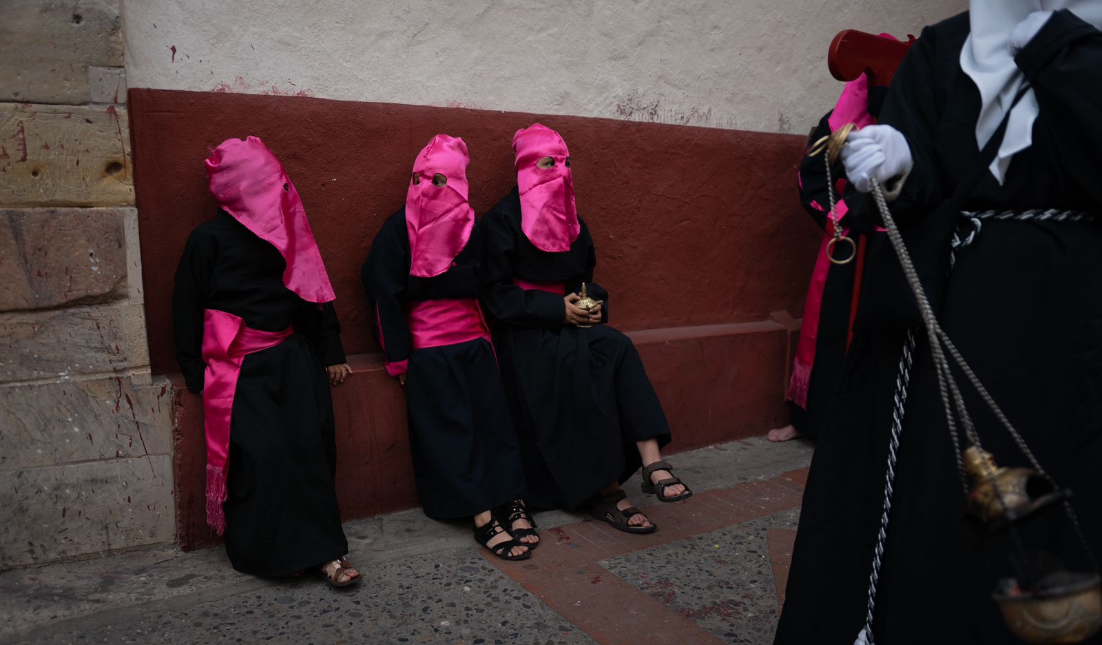 Semana Santa en Tunja, procesión de Jueves Santo.