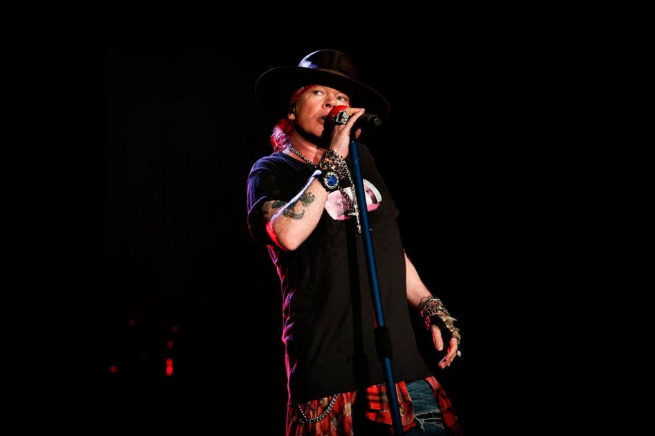 El trino de Axl Rose a favor de la paz en Colombia