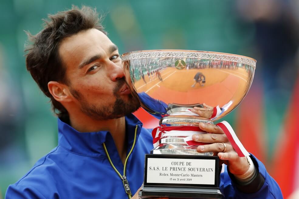 Fabio Fognini conquistó en Montecarlo su primer Masters 1.000