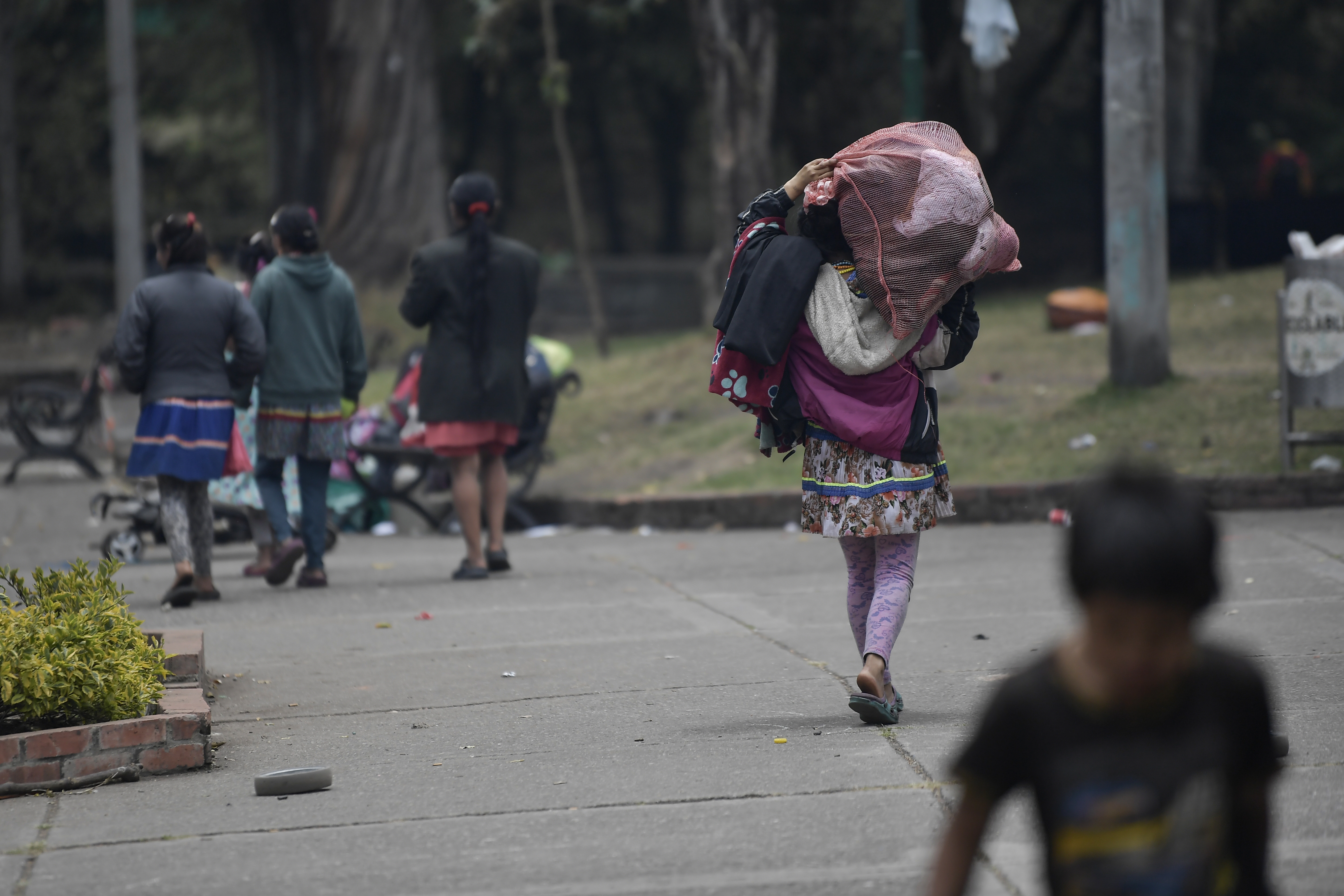Cerca de 4.000 indígenas Emberá llegaron esta madrugada a Bogotá, ¿qué exigen?