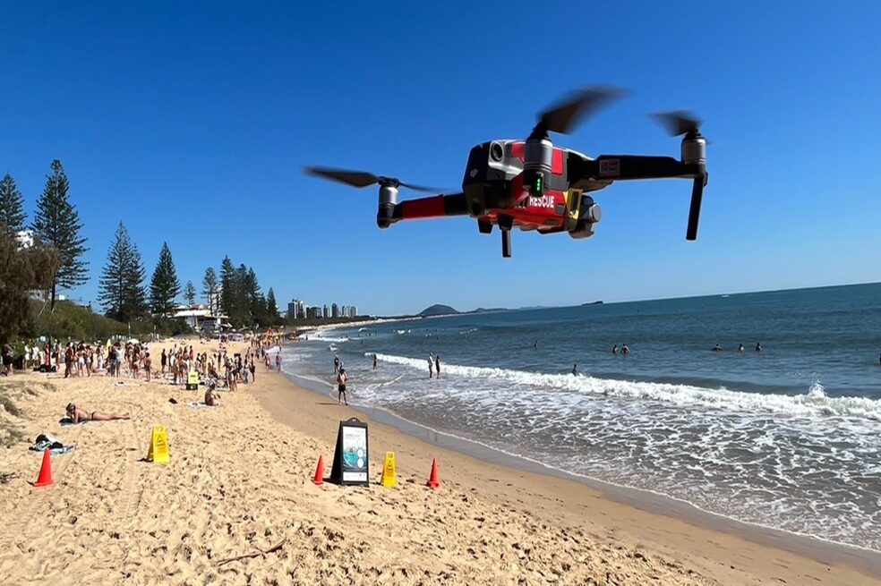 Los drones podrían mantener a salvo a bañistas y tiburones al mismo tiempo