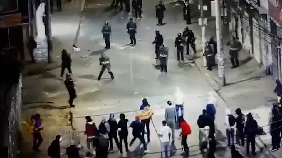 Disturbios en Usme por el alza del pasaje de Transmilenio