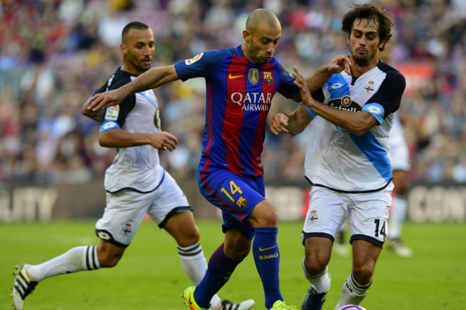 Mascherano firmó su renovación con el Barcelona hasta 2019
