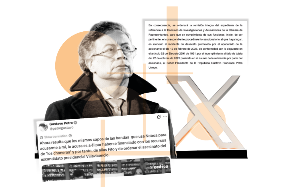 El X de Petro desató polémica por noticias falsas y expedientes que buscan su control