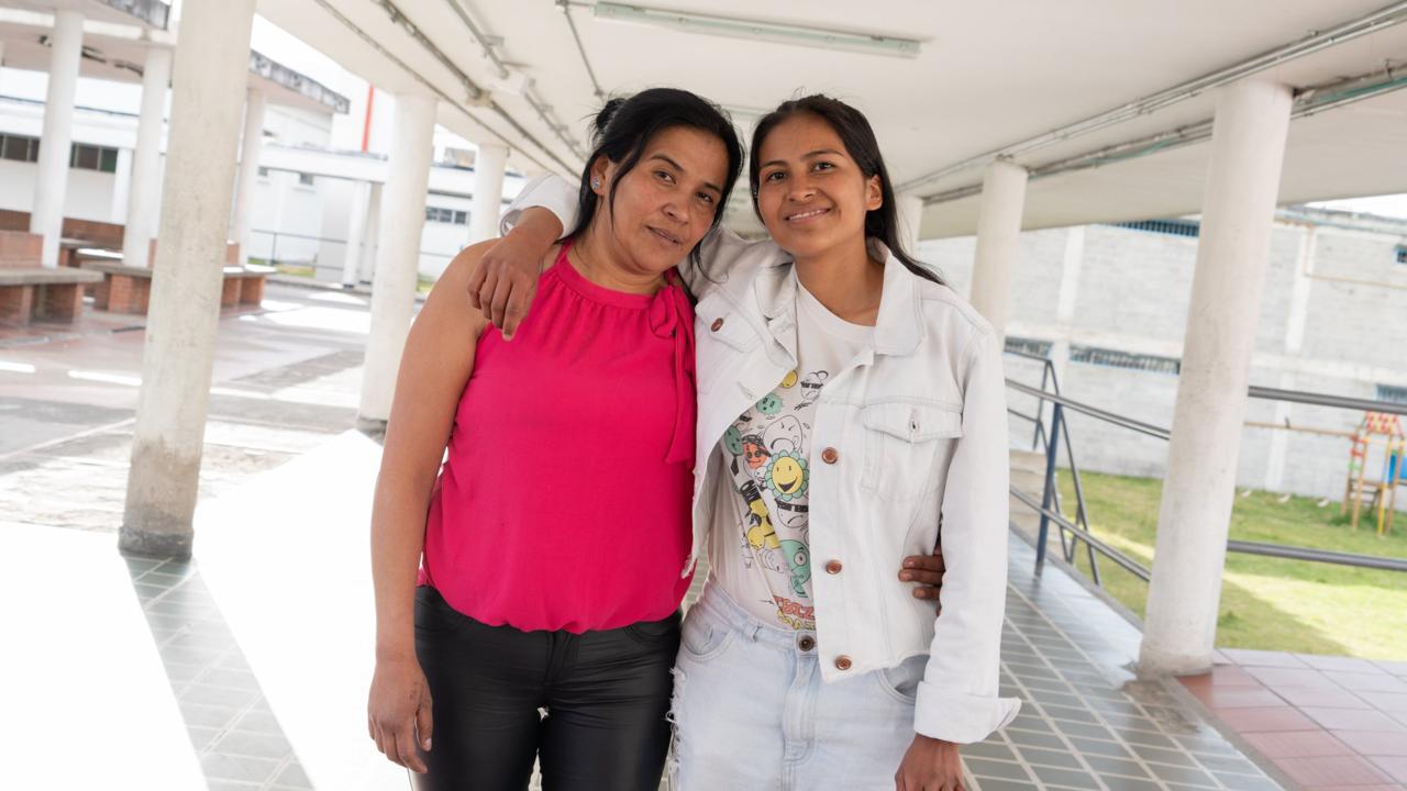 Con el beneficio de utilidad pública, estas dos mujeres salieron de la Cárcel el Buen Pastor.