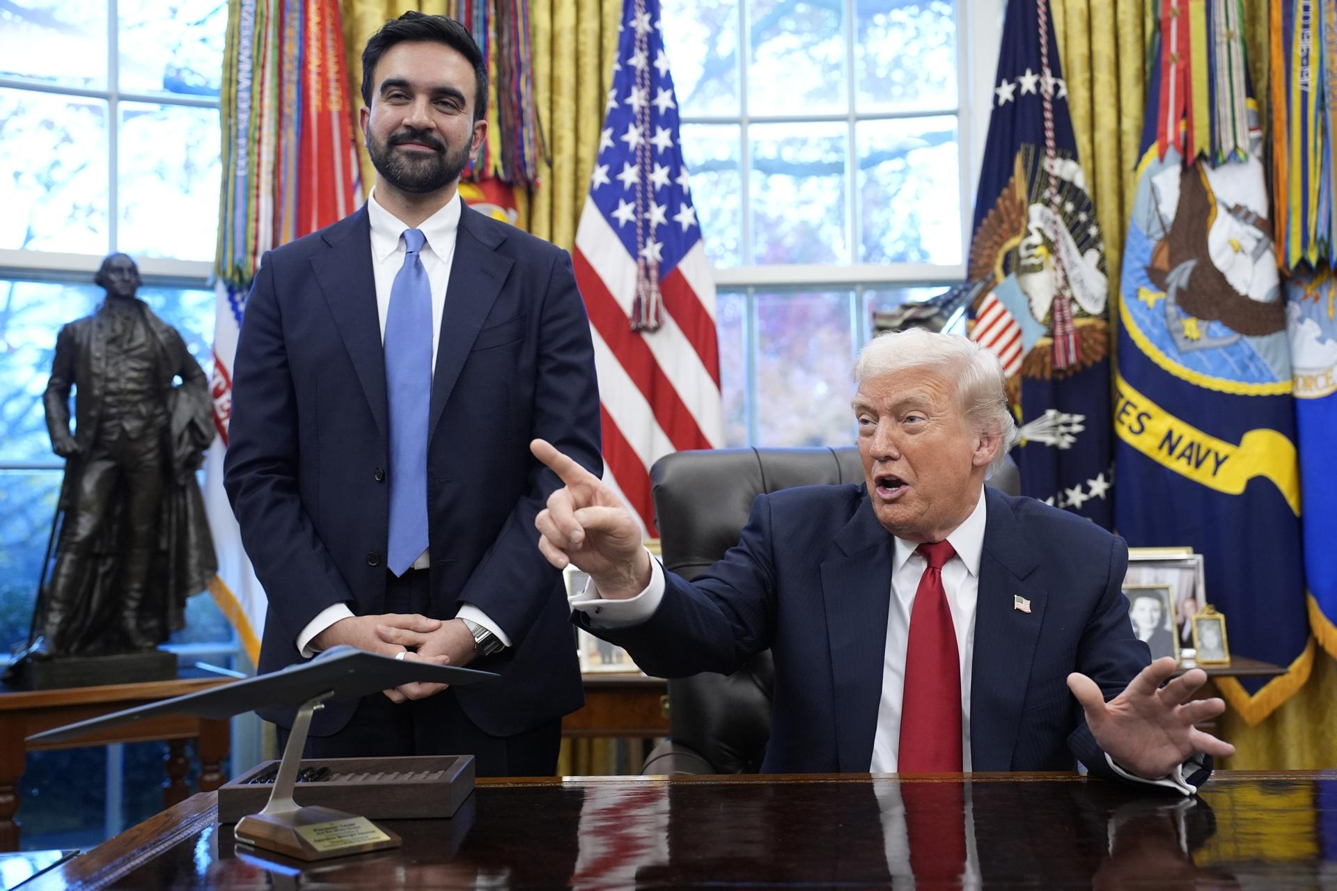 De “comunista” a tener “confianza en un buen trabajo”: así fue la reunión de Trump y Mamdani