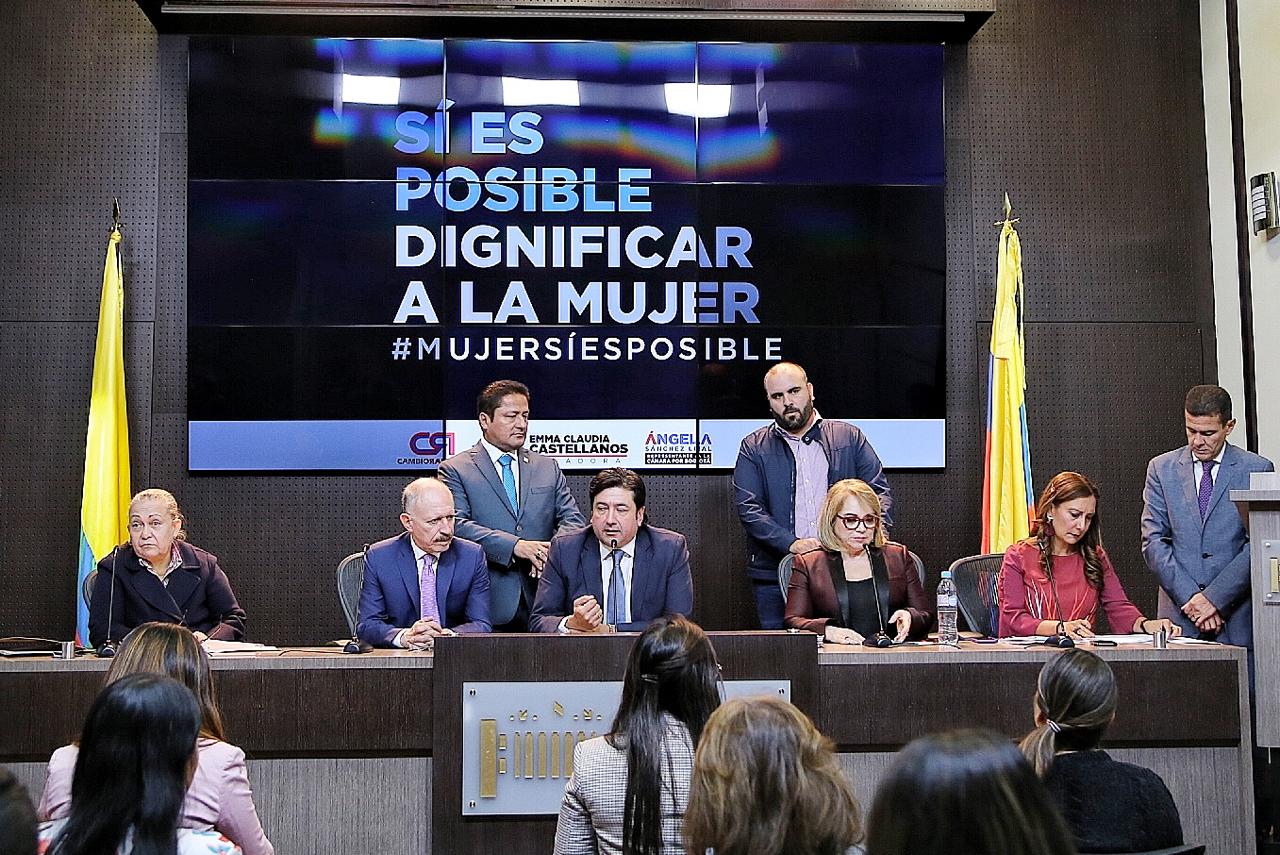 Cambio Radical presentó ocho proyectos en pro de los derechos de las mujeres
