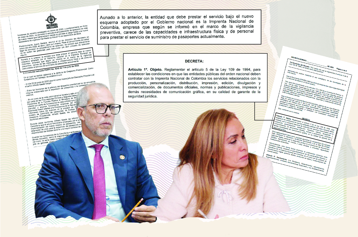 Así se quiere blindar a la Imprenta ante dudas en medio de polémica por pasaportes