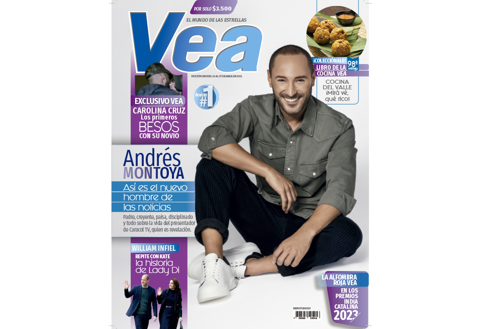Andrés Montoya de Noticias Caracol se confesó con Vea. Habló de amores, fe y más