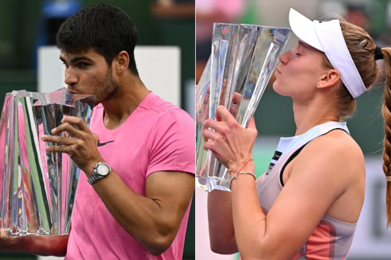 La misión de Alcaraz y Rybakina: defender el título de Indian Wells