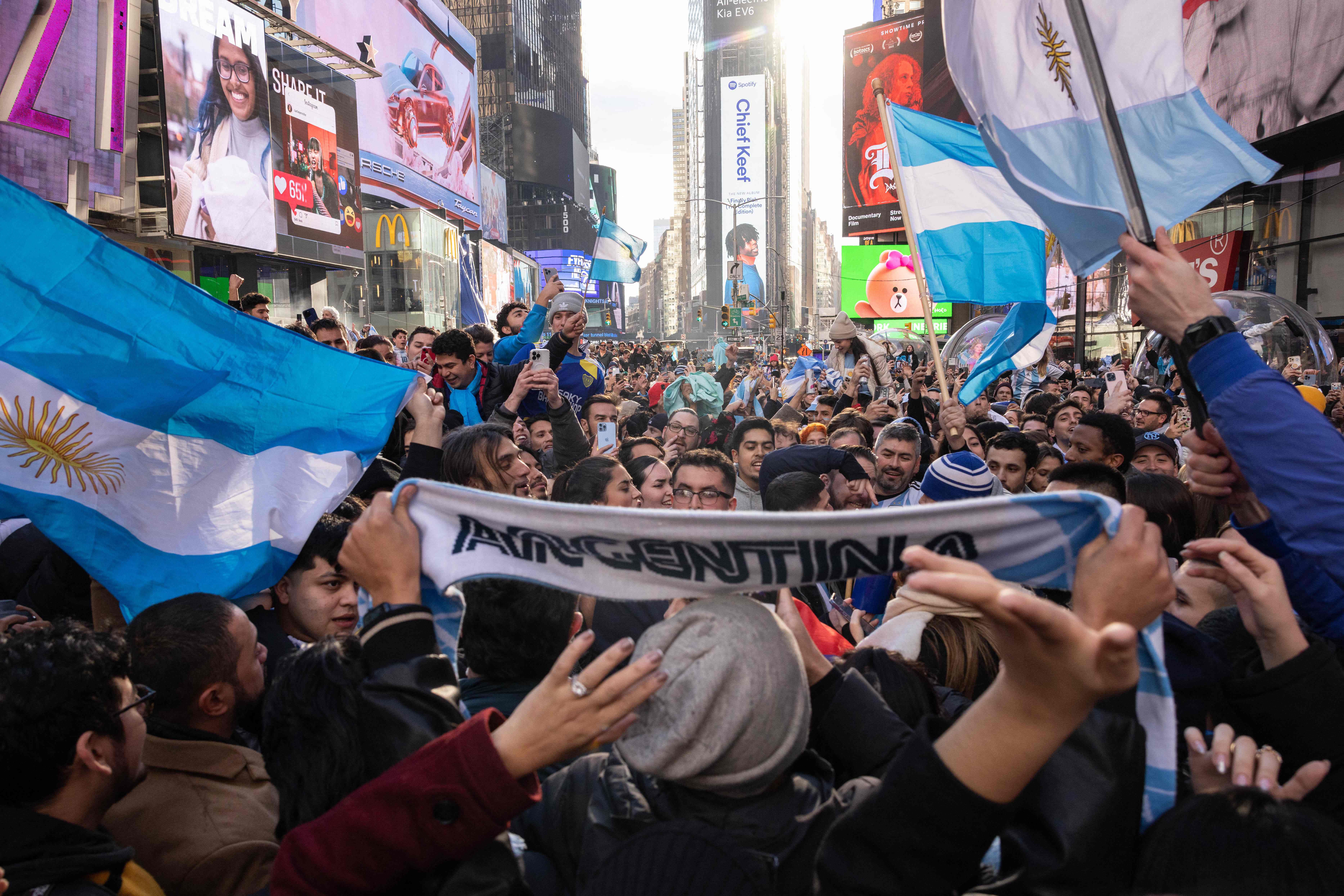 Así celebró el mundo el "Mundial de Messi"