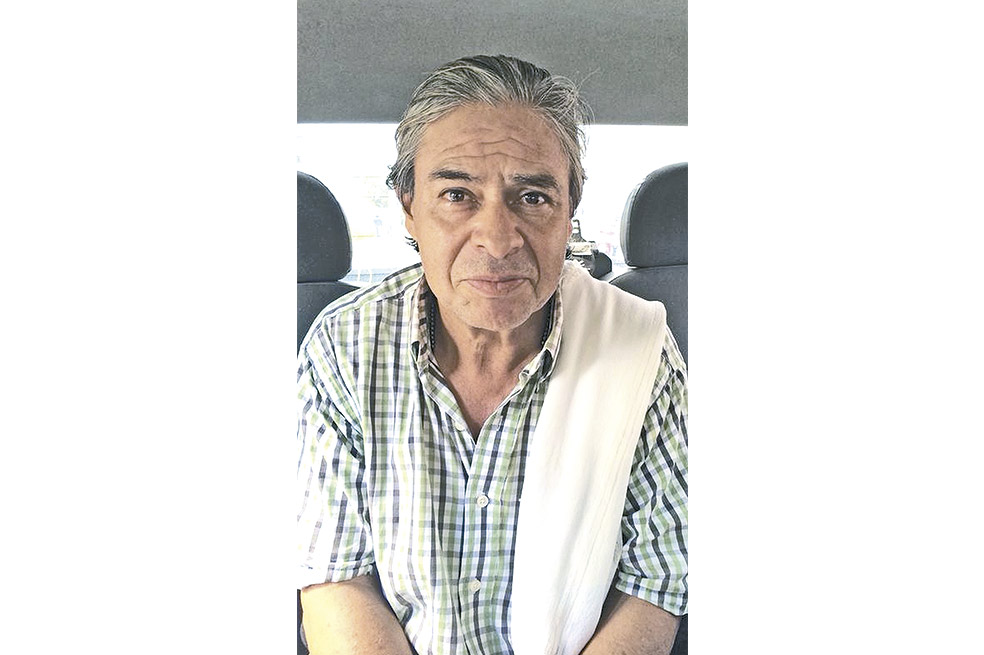 Plazas fue delatado por su hijo