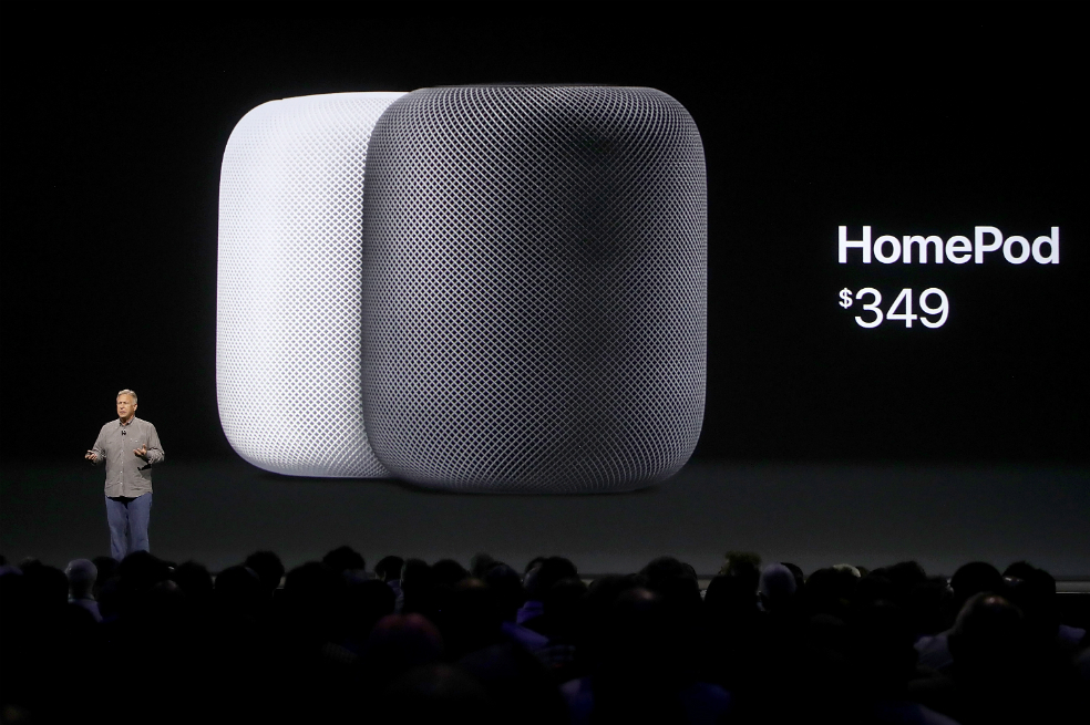 Hasta 2018 saldrá a la venta el «HomePod» de Apple