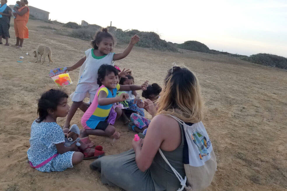 Así es el turismo social por los niños de La Guajira