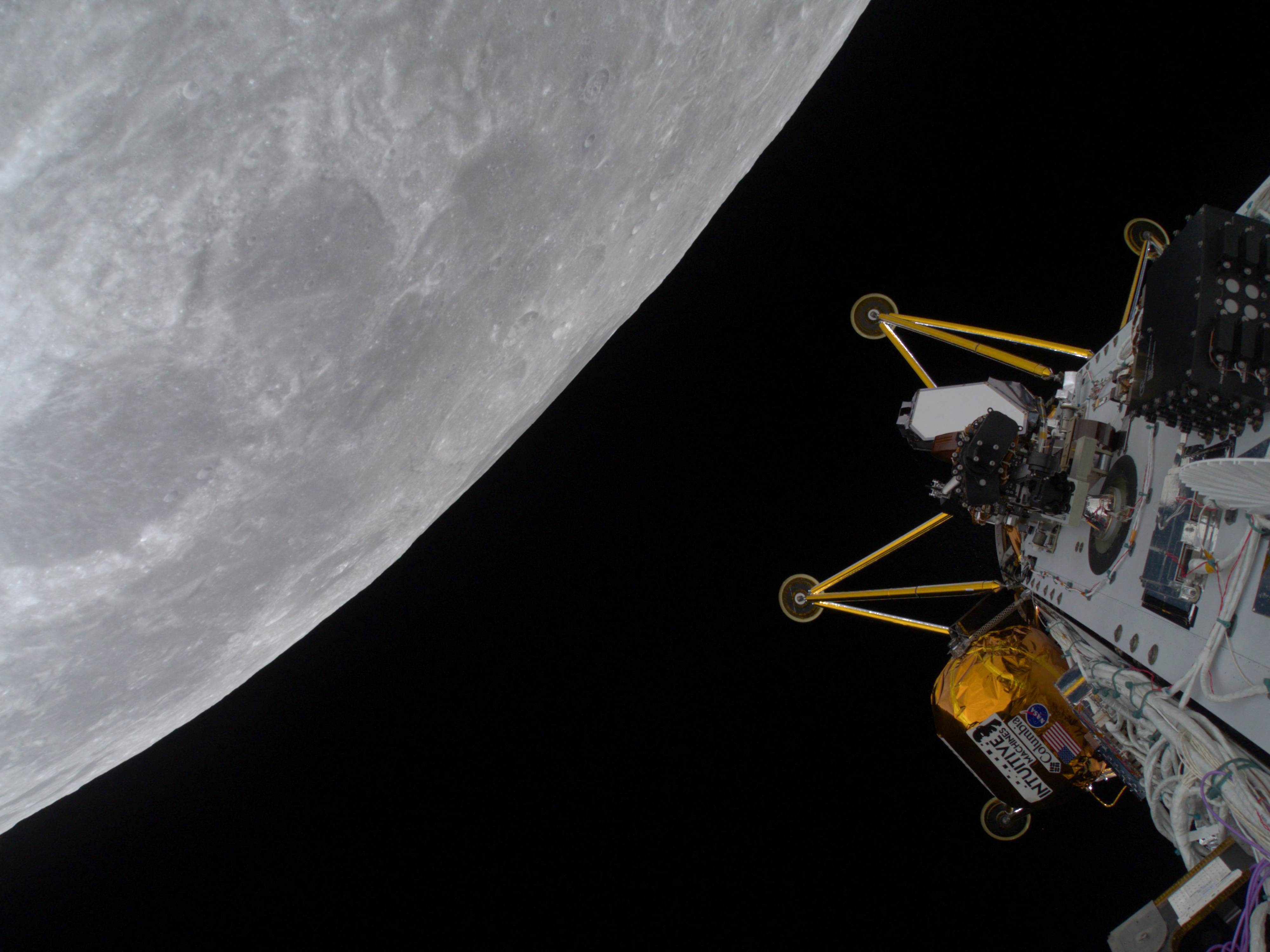 Misión IM-2 llegó a la superficie lunar, pero el estado de la nave es desconocido