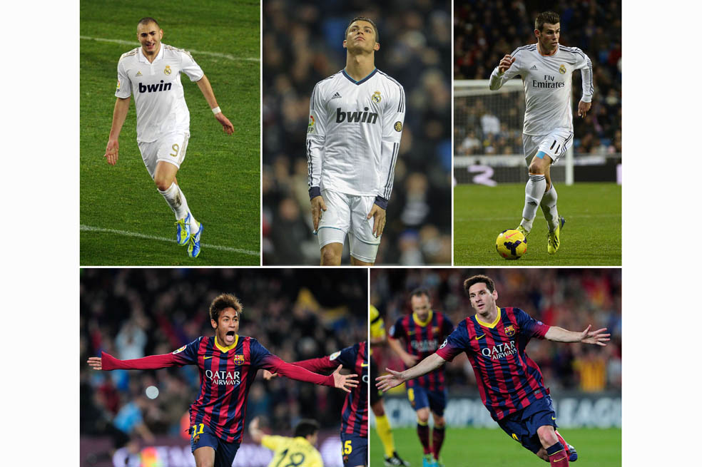 Llegó la hora del clásico en el Bernabéu