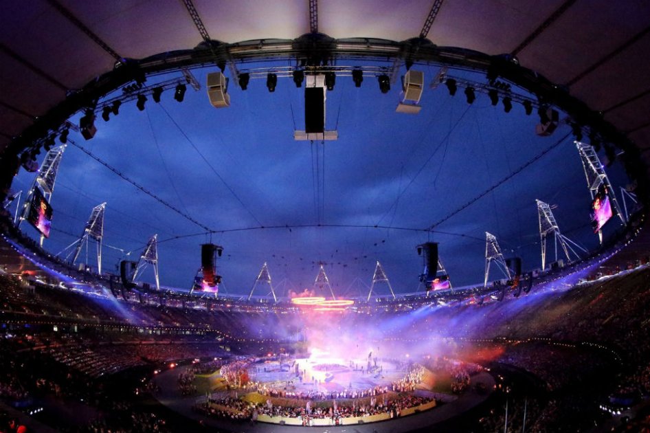 Apertura de los Juegos Olímpicos de Londres 2012. Foto: Archivo-AFP