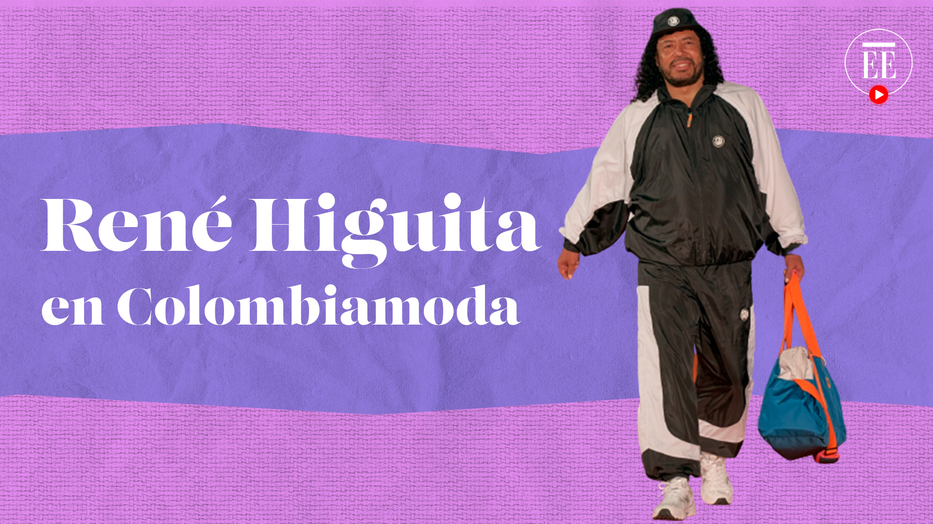 René Higuita desfiló en Colombiamoda 2023