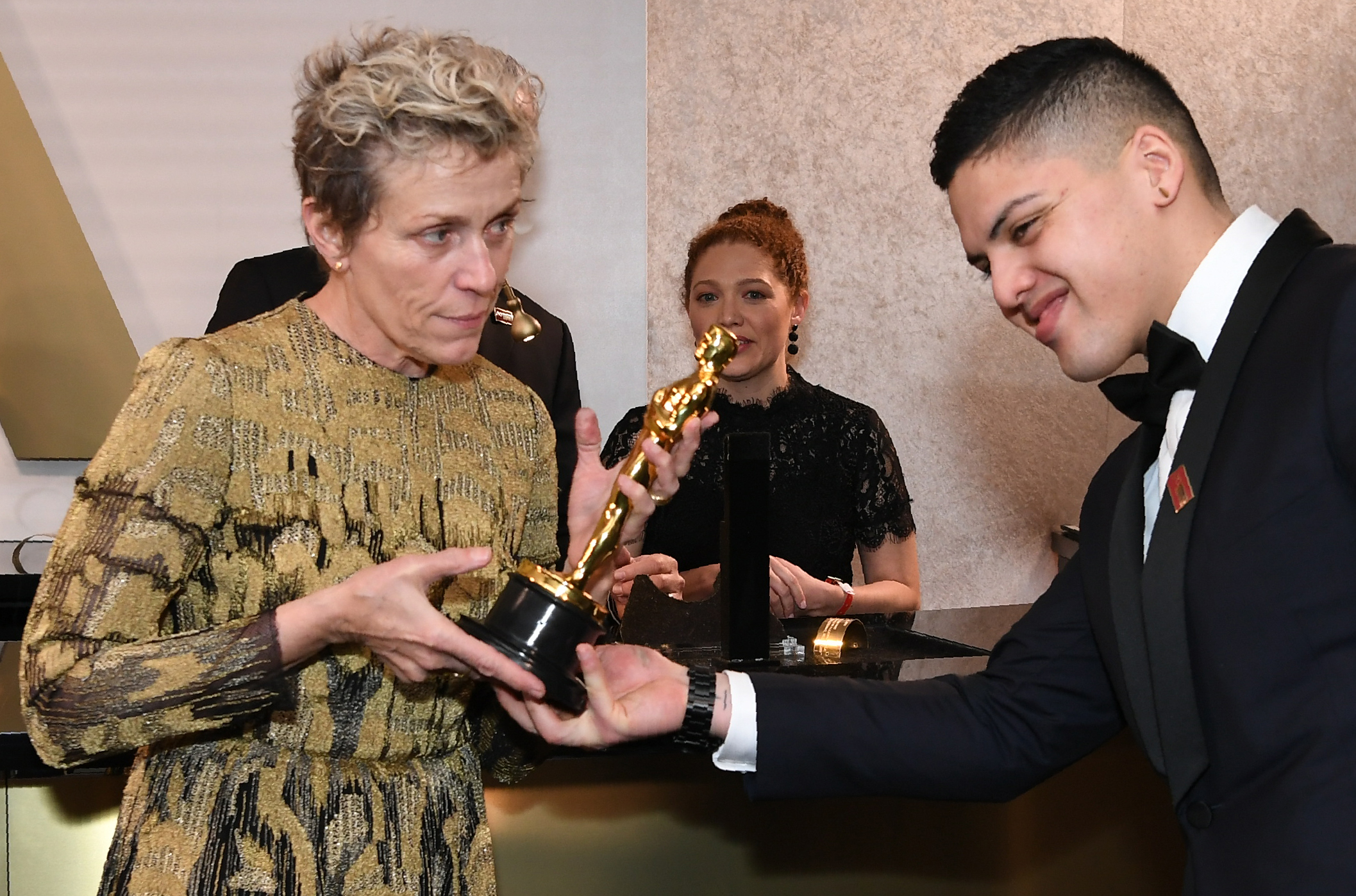 Roban el Óscar de Frances McDormand, pero lo recupera horas después