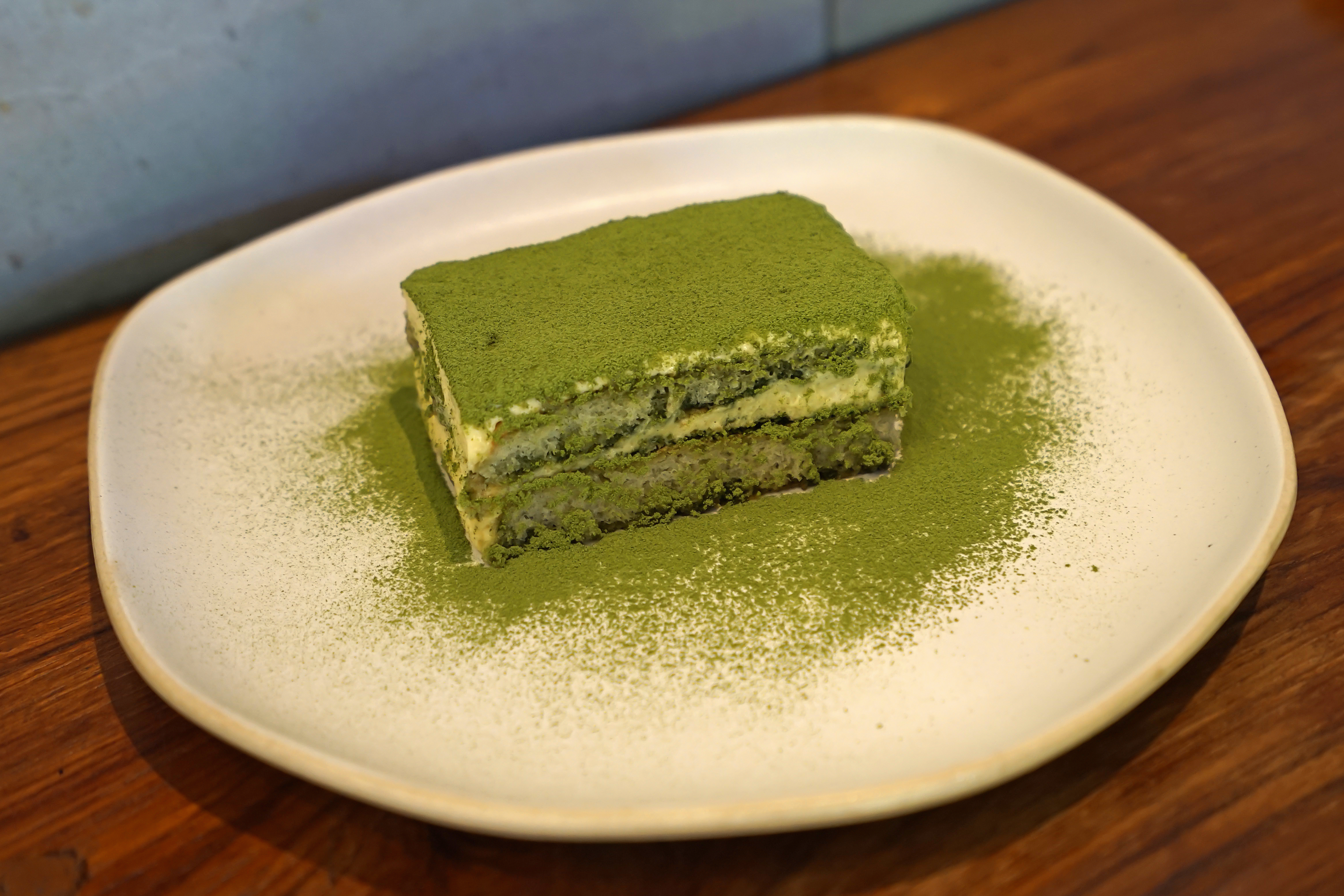 Receta para hacer un tiramisú de matcha