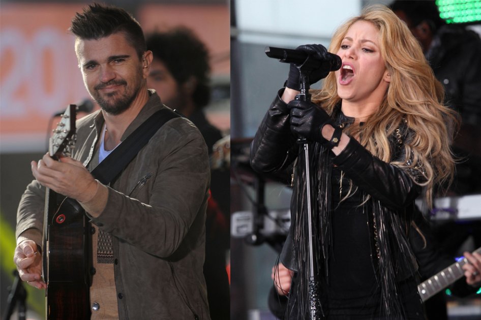 Juanes y Shakira.