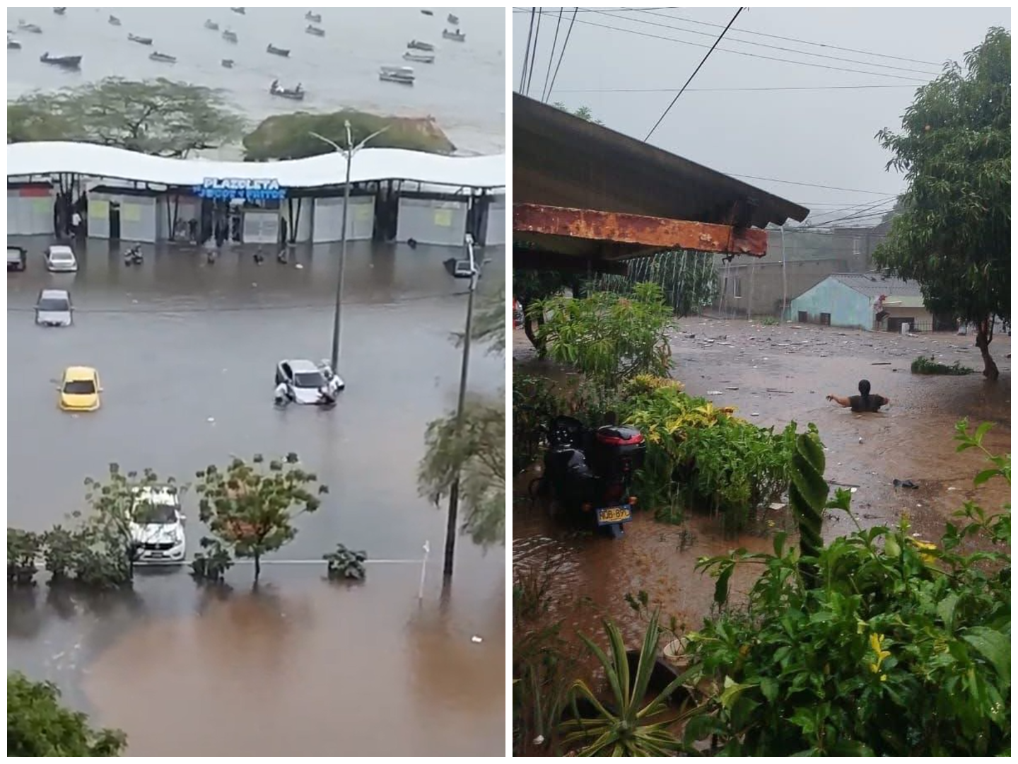 Lluvias causaron emergencias en 60 barrios de Santa Marta